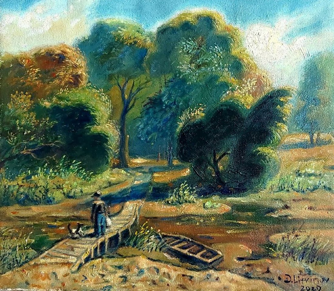 Oil painting Around the city of Lubny Litvinov Daniil Olegovich: Title: Oil painting Around the city of Lubny Litvinov Daniil Olegovich Description: No.Litv 1081 *** ABOUT THIS PAINTING *** * TITLE: "Around the city of Lubny" * ARTISTS: Litvinov Daniil Olegovich * 