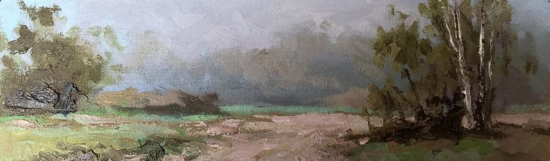 Oil painting To the rain Alexander Nikolaevich Cherednichenko: Title: Oil painting To the rain Alexander Nikolaevich Cherednichenko Description: No.AAA2703 The oil painting is a stunning representation of a lush green forest after a refreshing rainfall. The canva
