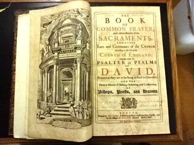 1724 English Book of Common Prayer Gunpowder Plot - 2