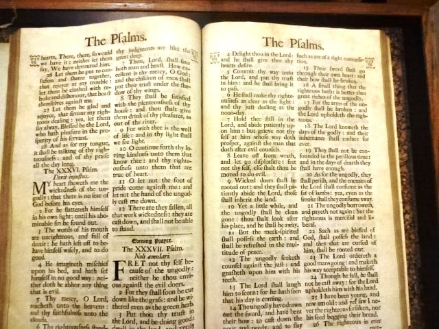 1724 English Book of Common Prayer Gunpowder Plot - 6