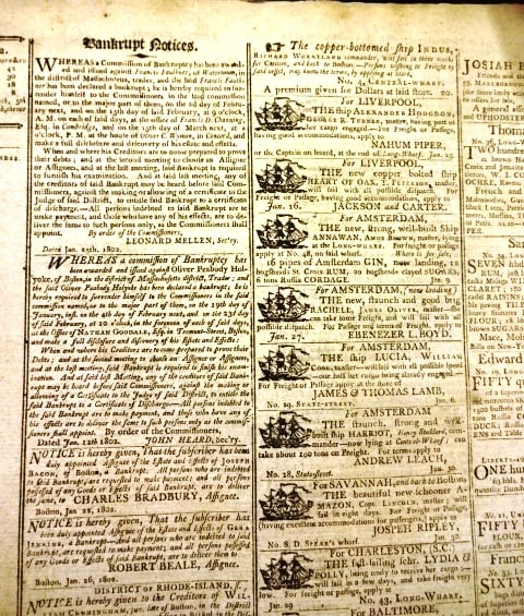 1802 Federalist Newspaper Supreme Court Thomas Jefferson - 4