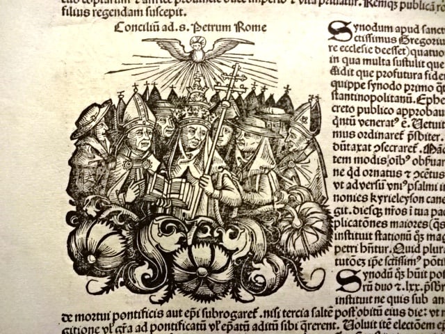 1493 Incunable Leaf Liber Chronicarum Fine Woodcuts - 3
