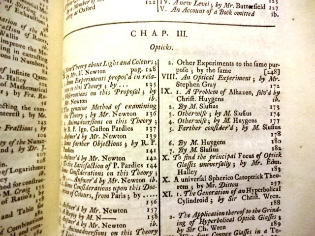 1731 Philosophical Trandsactions Sir Isaac Newton Edmund Halley - 10