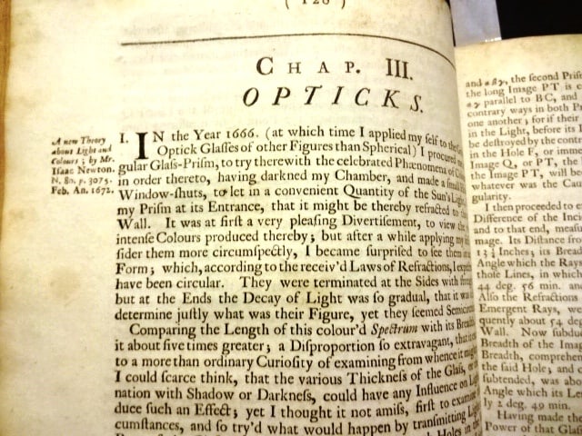 1731 Philosophical Trandsactions Sir Isaac Newton Edmund Halley - 7