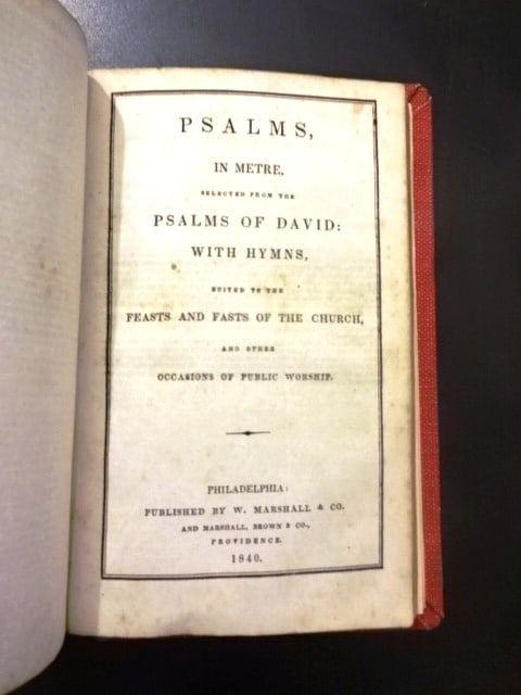 1840 Book of Common Prayer Philadelphia - 2