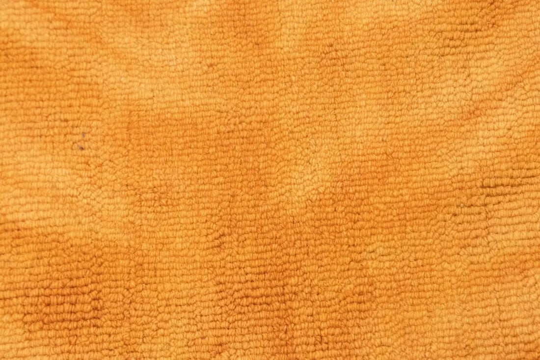 Solar Orange Tie-Dye 5X8 Hand-Tufted Modern Rug - 7