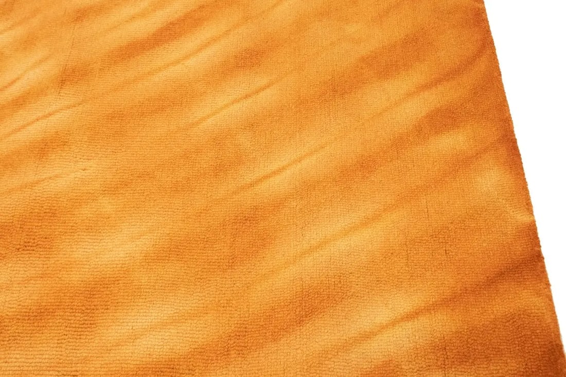 Solar Orange Tie-Dye 5X8 Hand-Tufted Modern Rug - 9