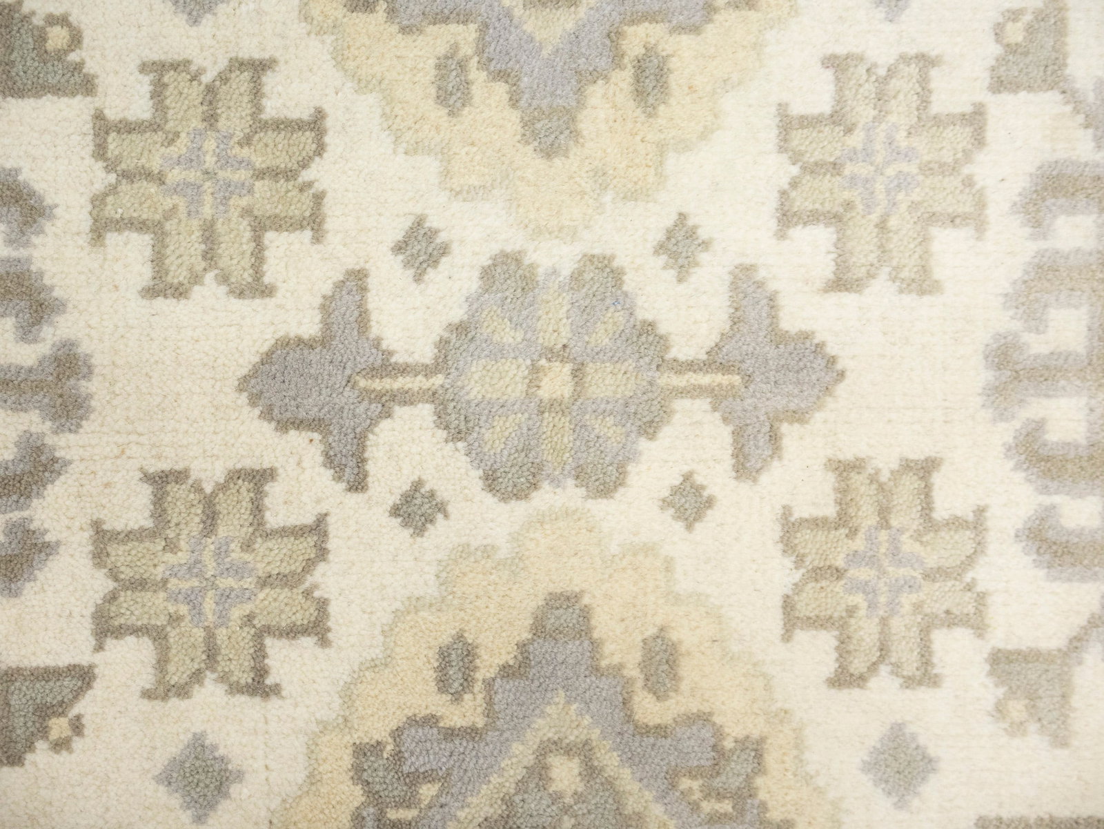 Cream Floral 8X16 Oushak Chobi Oriental Rug - 10