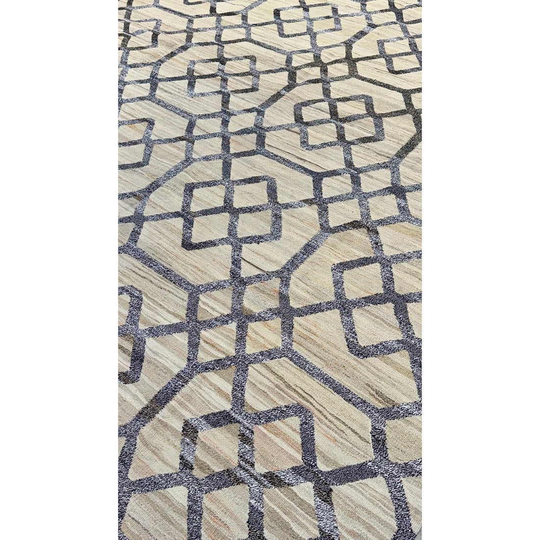 Fine flat woven rug - 5