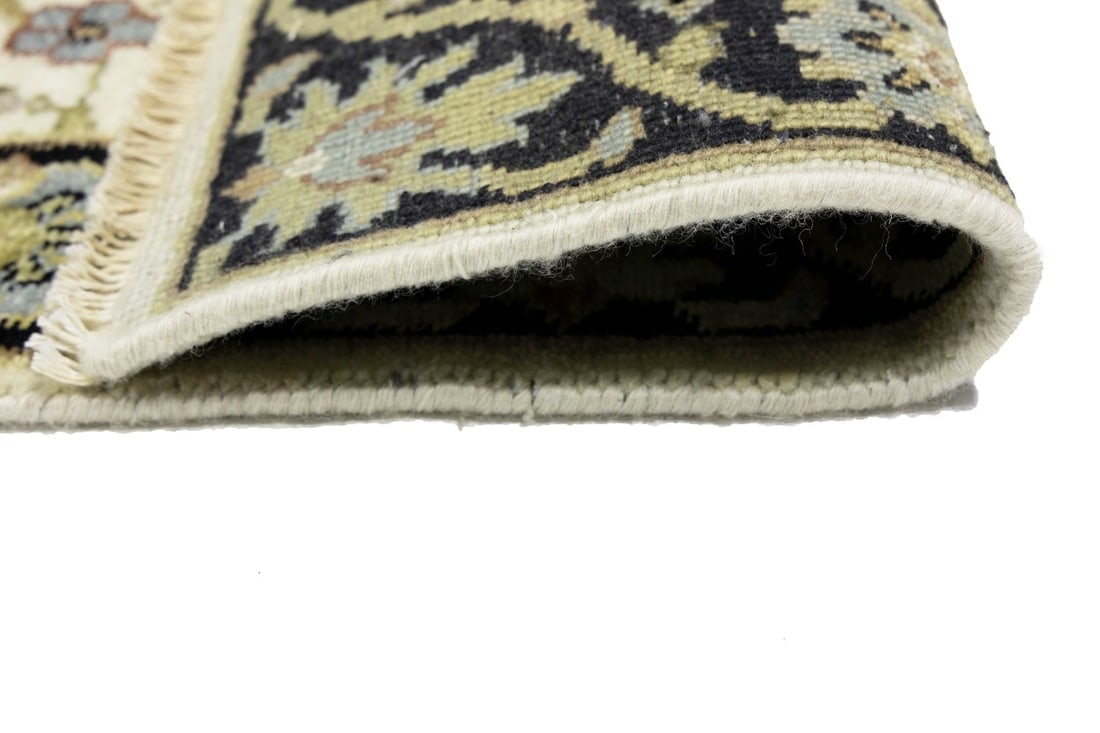 Cream Floral Osh Chobi 2'5X6 Peshawar Oriental Rug - 15