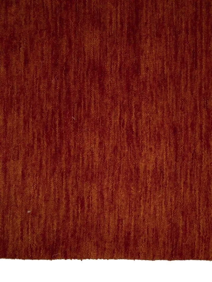 Orange Red Modern Solid 4X6 Gabbeh Oriental Rug - 10