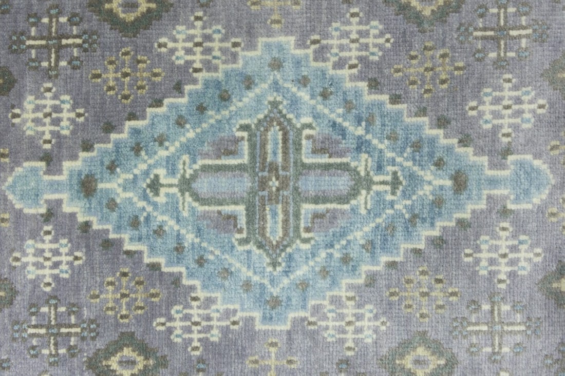Taupe Tribal 3X8 Indo-Joshaghan Oriental Runner Rug - 9