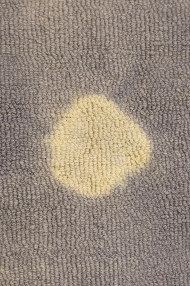 Mauve Tie-Dye 5X8 Hand-Tufted Modern Rug - 7