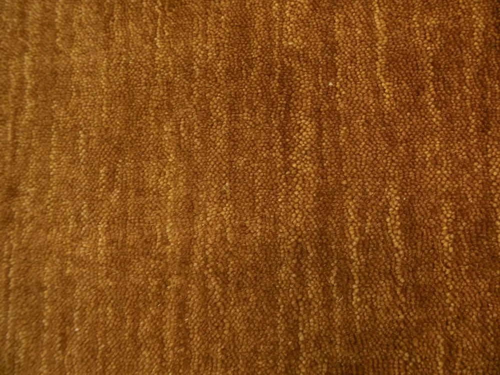 Orange Solid Gabbeh Modern Rug in All Size - 6