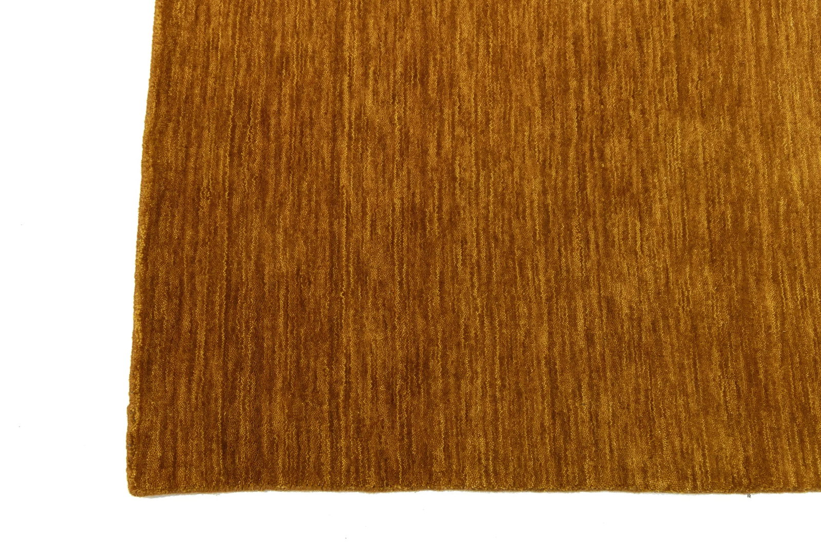 Orange Modern Solid 4X6 Gabbeh Oriental Rug - 10