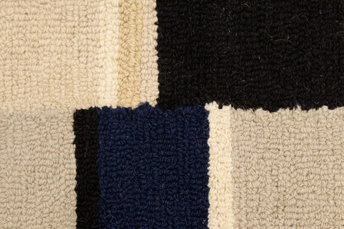 Multicolored Stripes 5X8 Hand-Tufted Modern Rug - 12