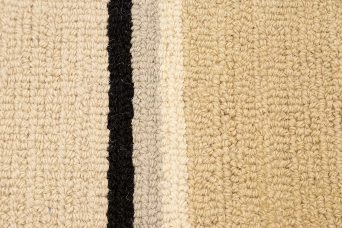 Multicolored Stripes 5X8 Hand-Tufted Modern Rug - 8