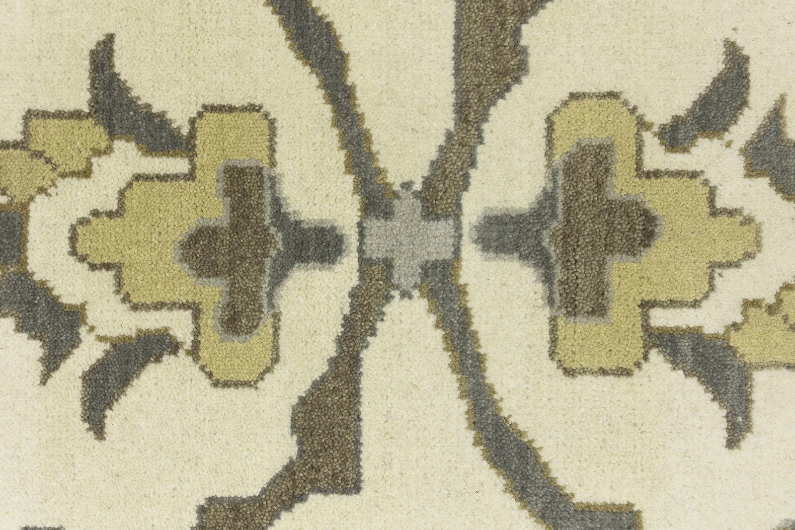 Muted Colors Transitional Floral 9X12 Oushak Chobi Oriental Rug - 8