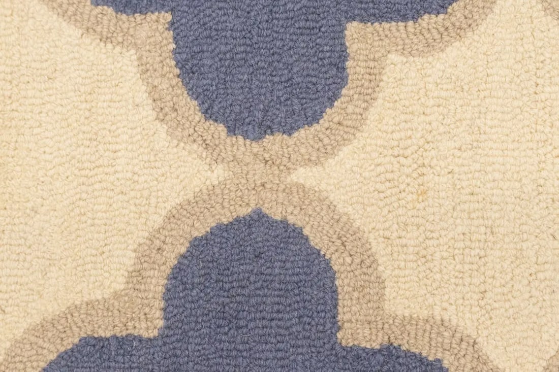 Multicolored Trellis 5X8 Hand-Tufted Modern Rug - 8