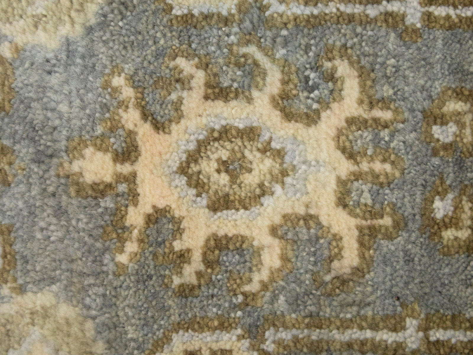 Gray Floral 3X20 Oushak Chobi Oriental Runner Rug - 11