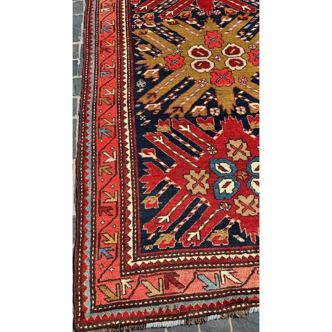 Antique Caucasian rug - 4
