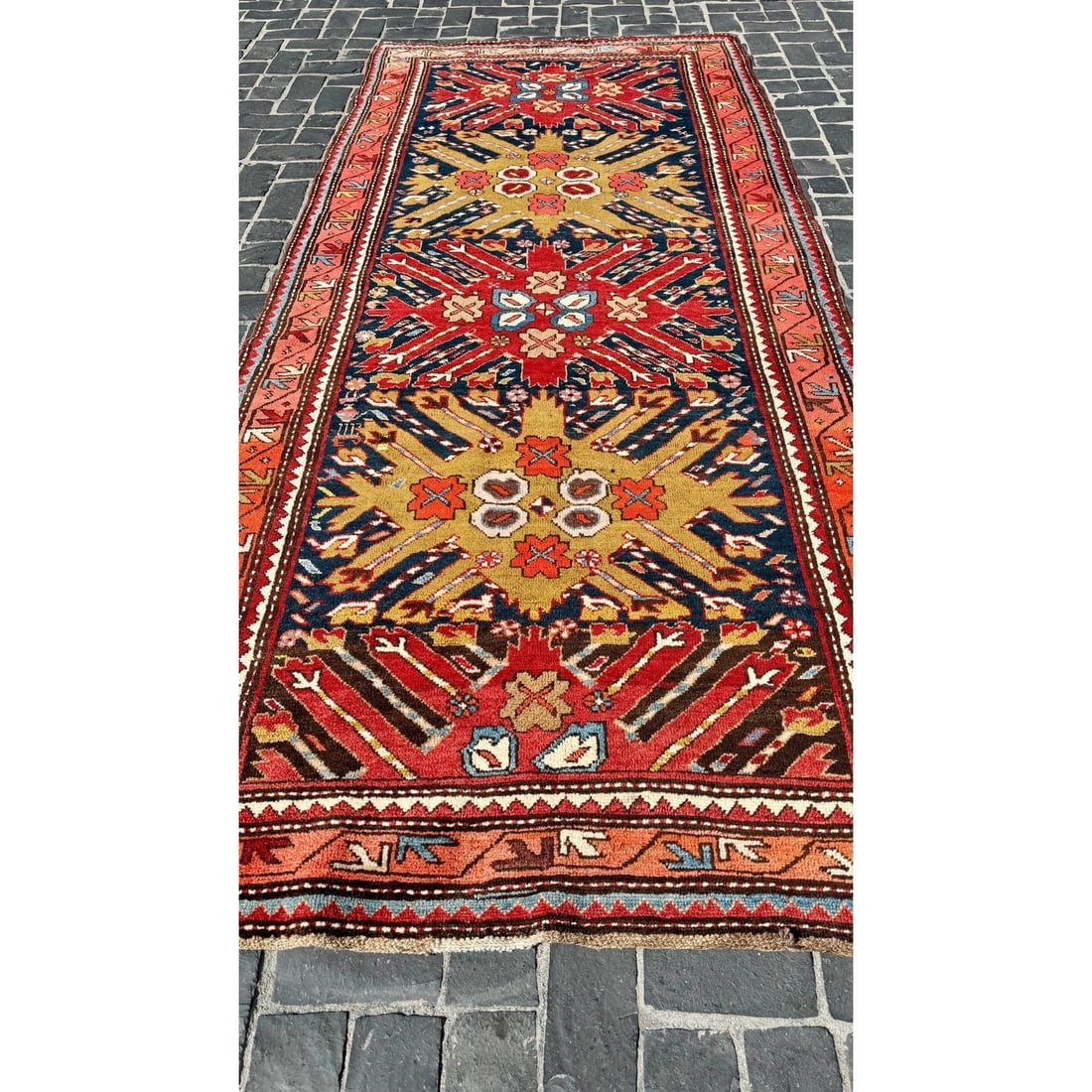Antique Caucasian rug - 6
