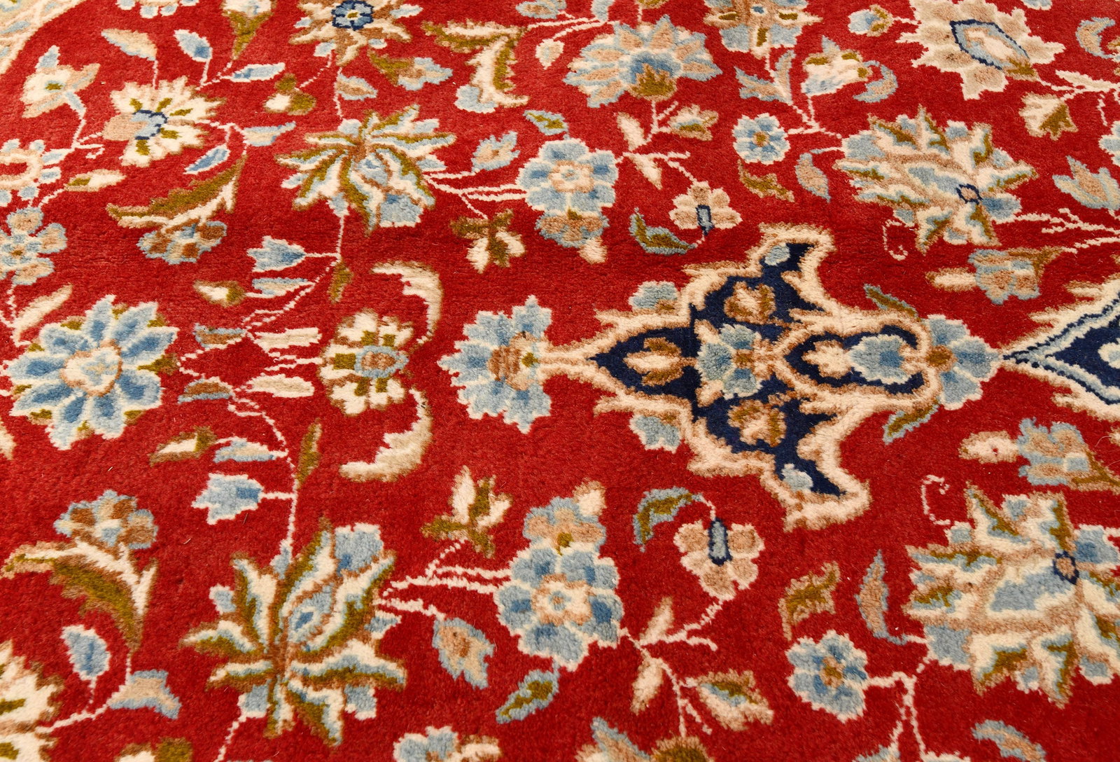 Vintage Traditional Floral 9X12 Kerman Persian Rug - 10