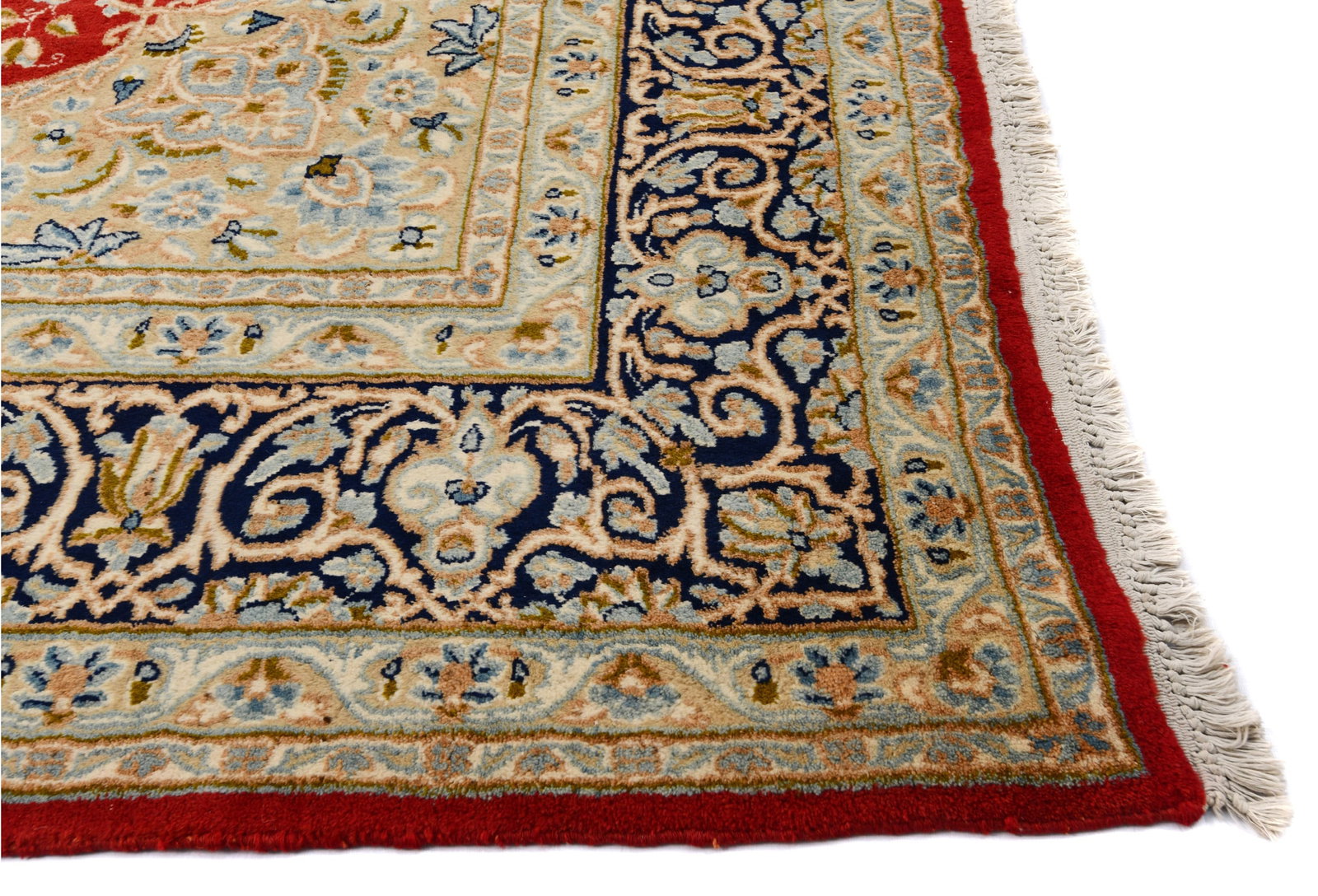 Vintage Traditional Floral 9X12 Kerman Persian Rug - 14