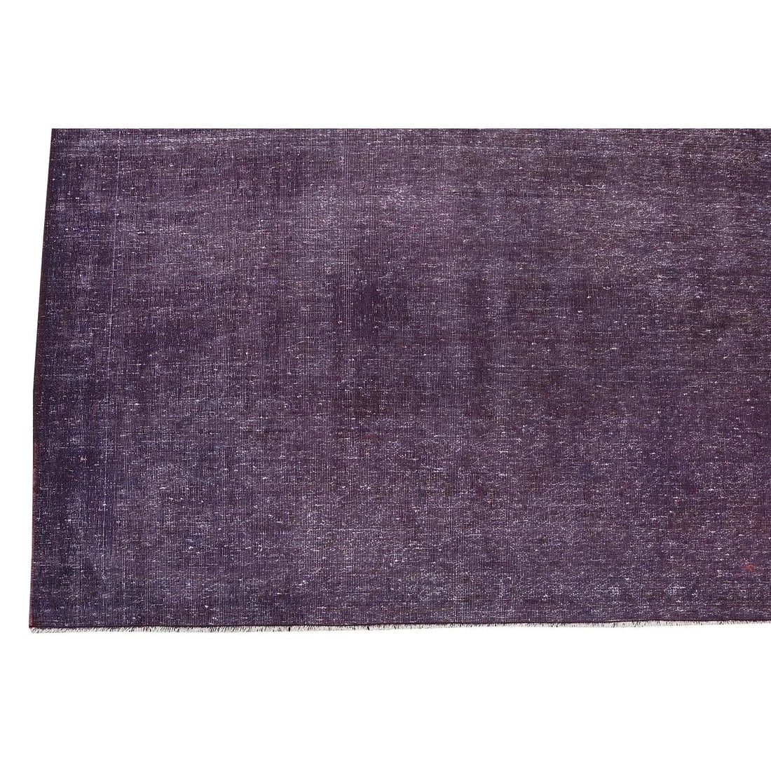 Vintage overdye hand knotted rug - 2