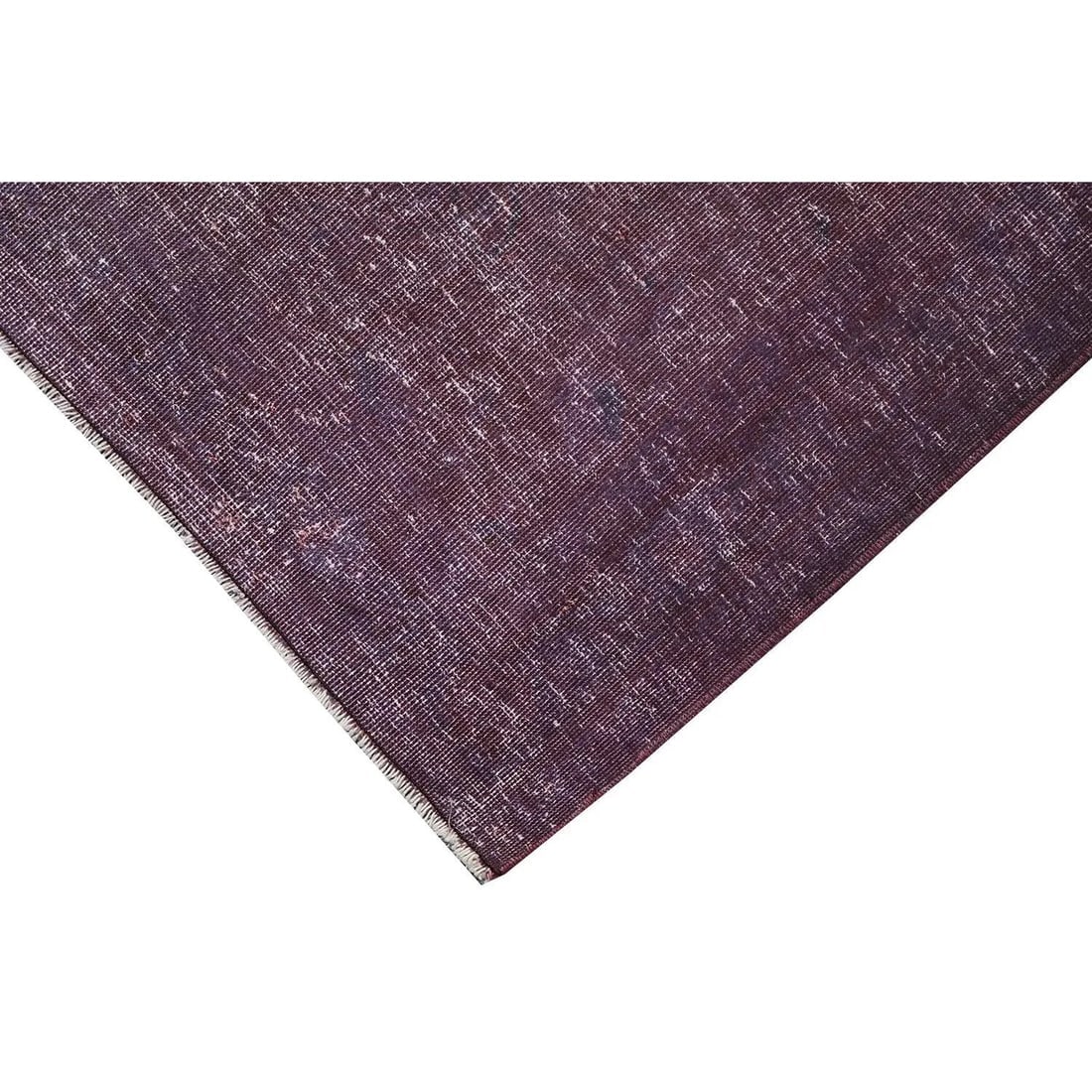 Vintage overdye hand knotted rug - 3