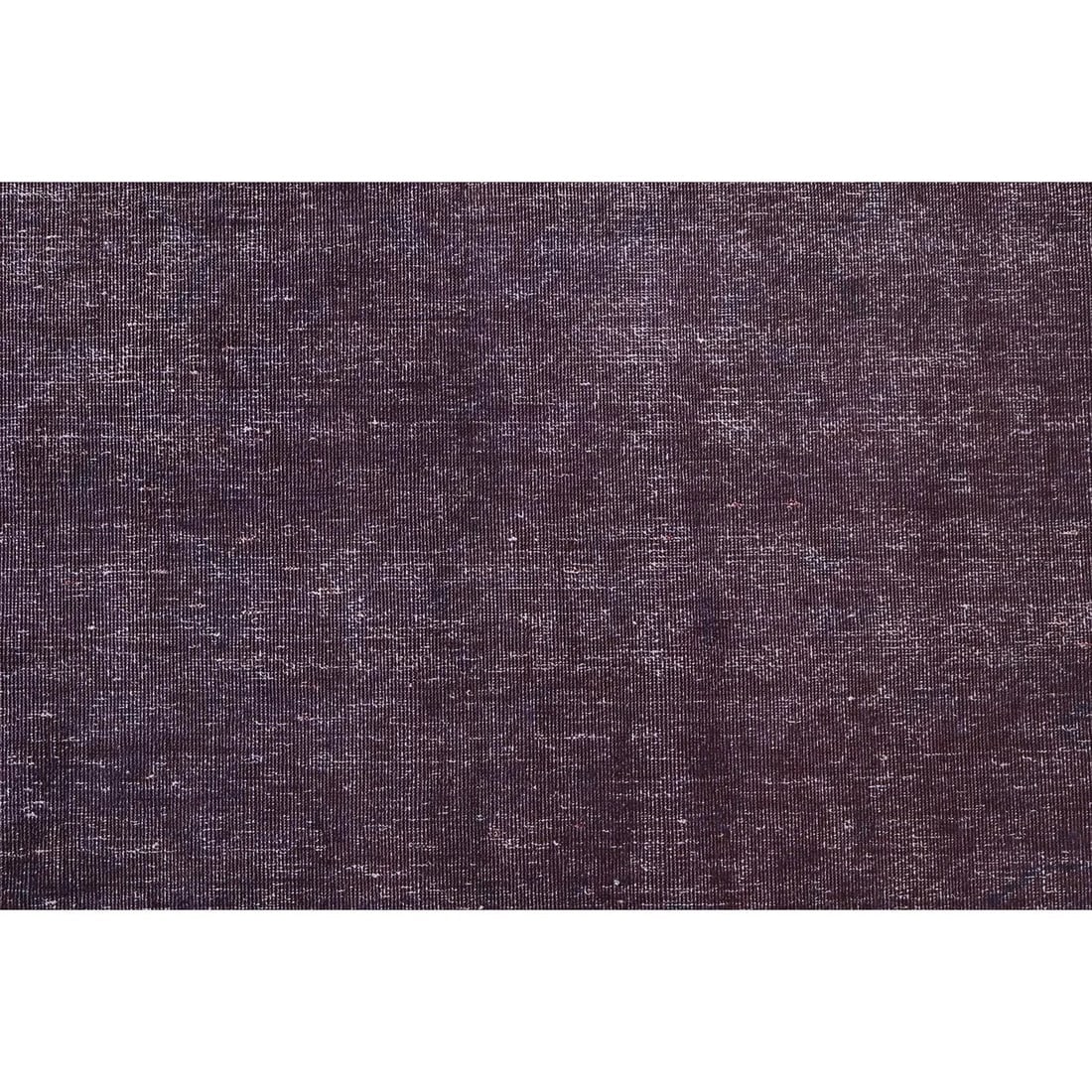 Vintage overdye hand knotted rug - 4