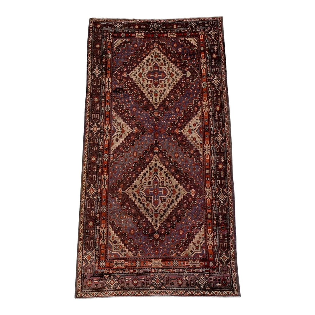 Vintage Khotan corridor rug: Title:Vintage Khotan corridor rug Size/ Format:6.06z12.06 Origin:Uzbekistan Material:wool Reserve: $875.00 Shipping: Domestic: Flat-rate of $75.00 to anywhere within the contiguous U.S. International: