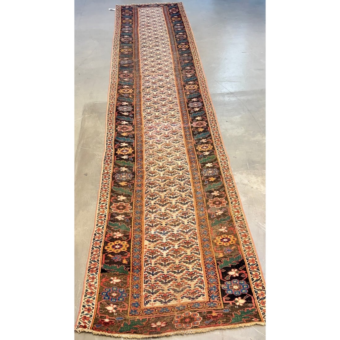 Antique Kurdish runner - 5