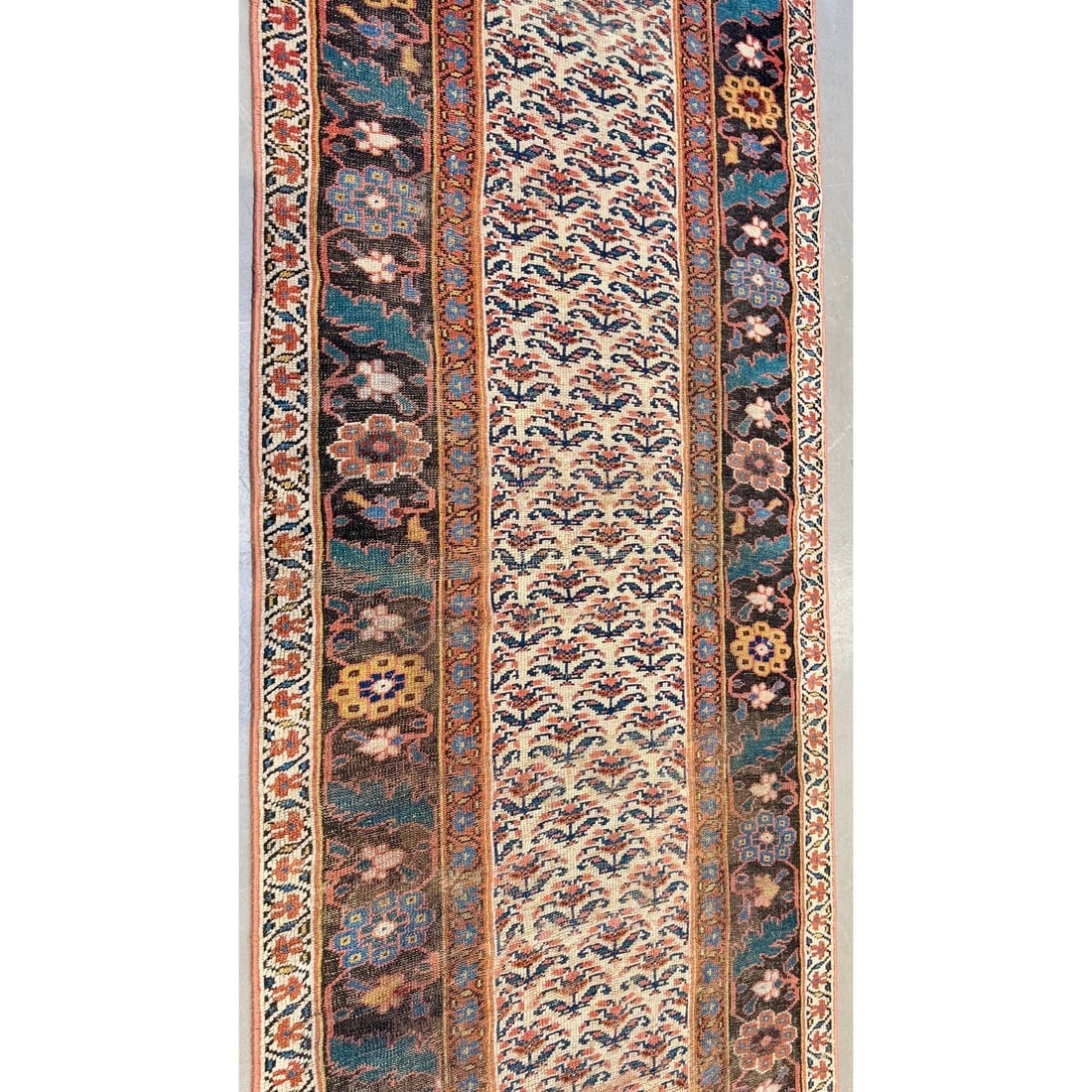 Antique Kurdish runner - 6
