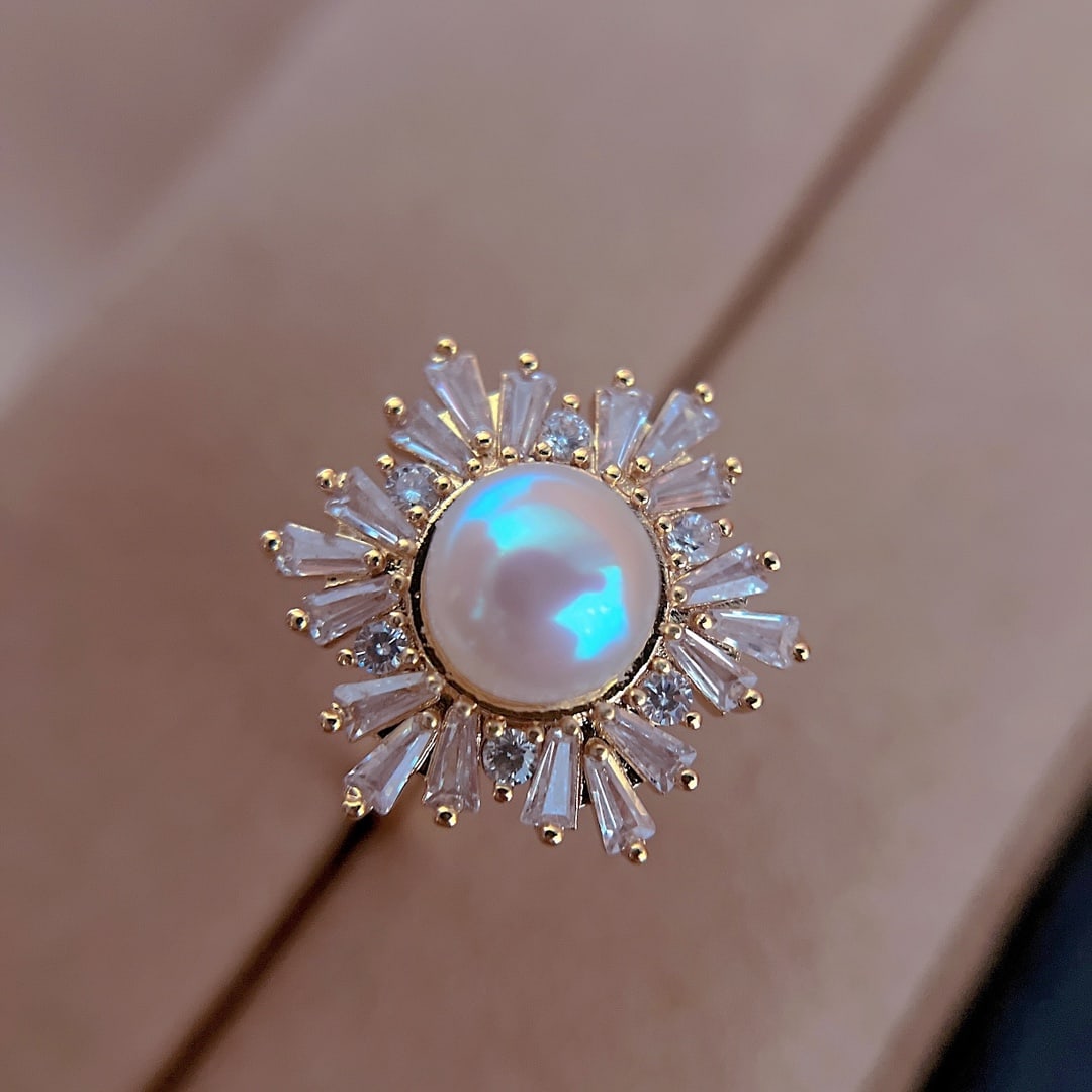 Natural Pearl Set - 6