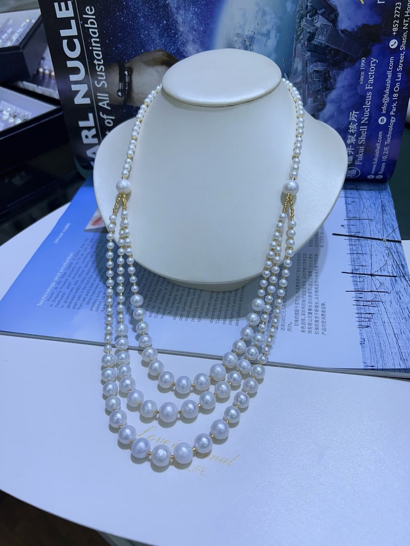 Pearl Layered Necklace - 2