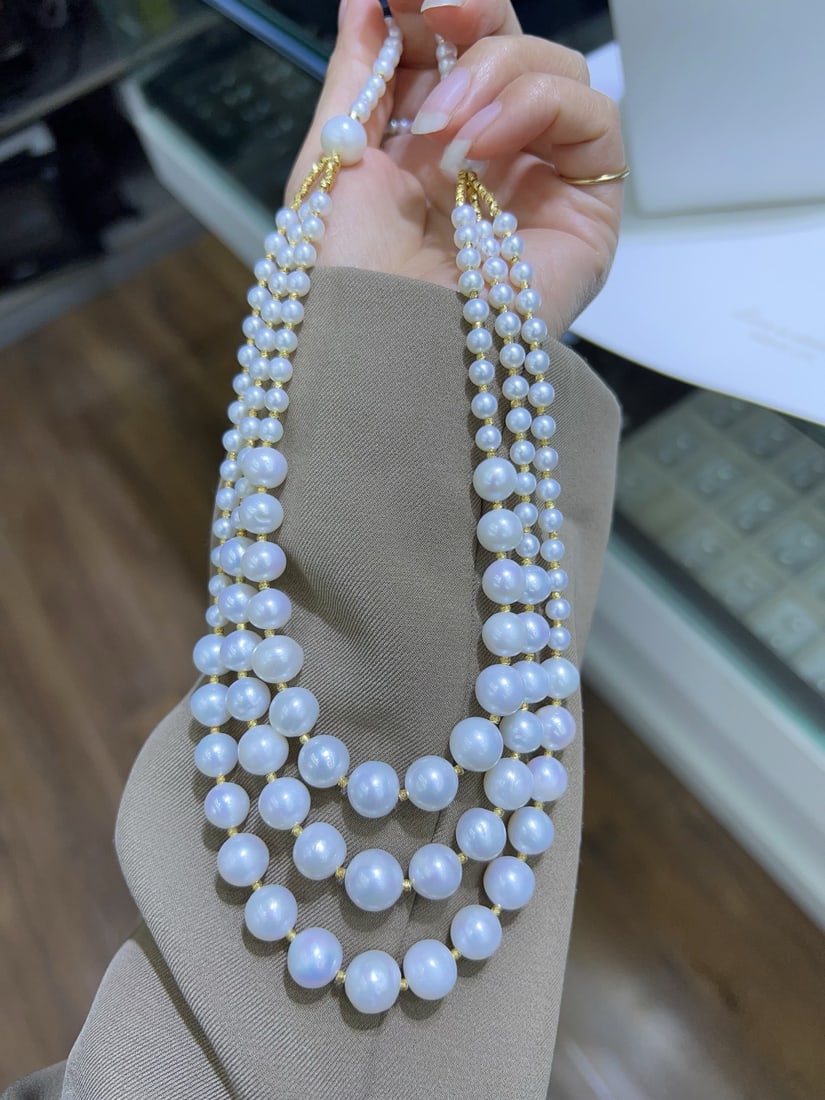 Pearl Layered Necklace - 4
