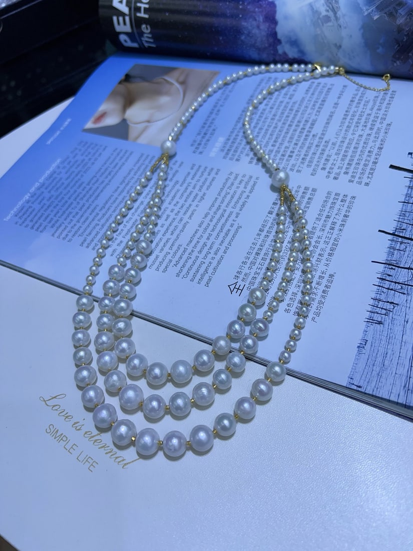Pearl Layered Necklace - 5