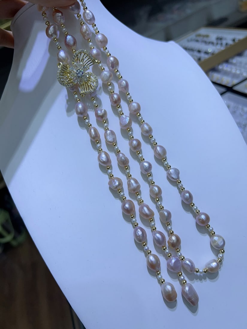 Natural Pearl Necklace - 2