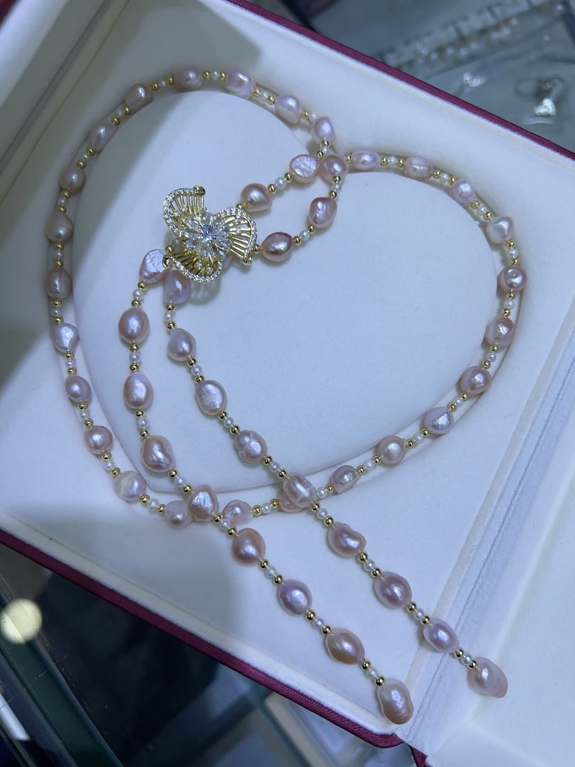 Natural Pearl Necklace - 3
