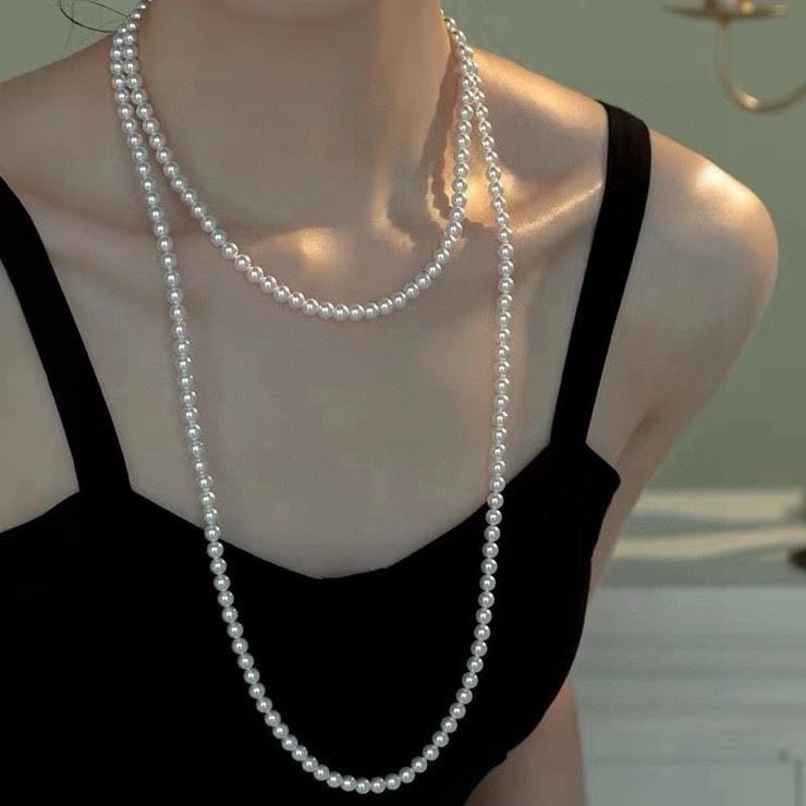 Natural Freshwater Pearl Necklace - 3