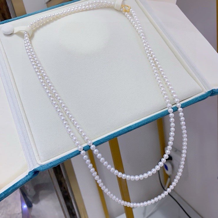 Natural Freshwater Pearl Necklace - 4