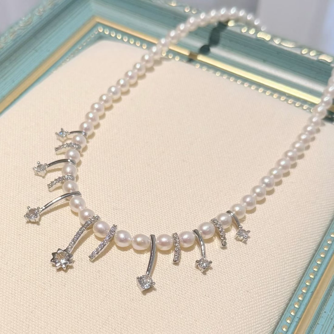 Natural Freshwater Pearl Necklace - 2