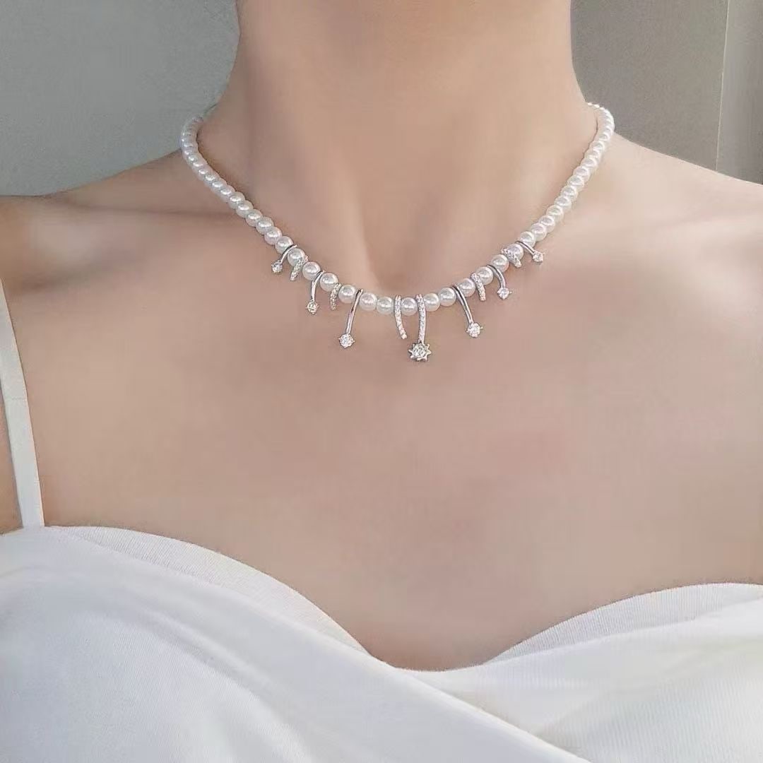 Natural Freshwater Pearl Necklace - 4