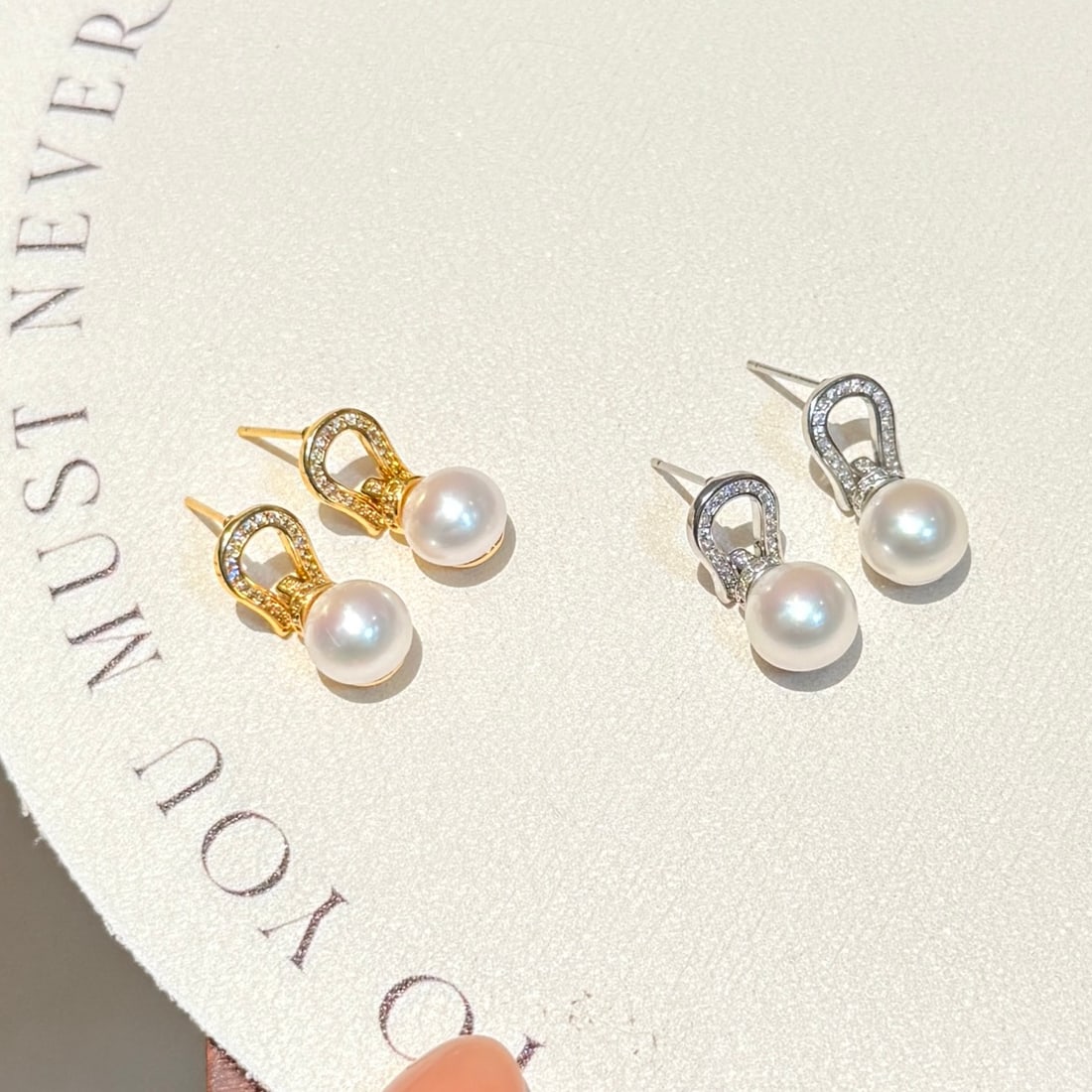 Natural Freshwater Pearl Earrings - 3