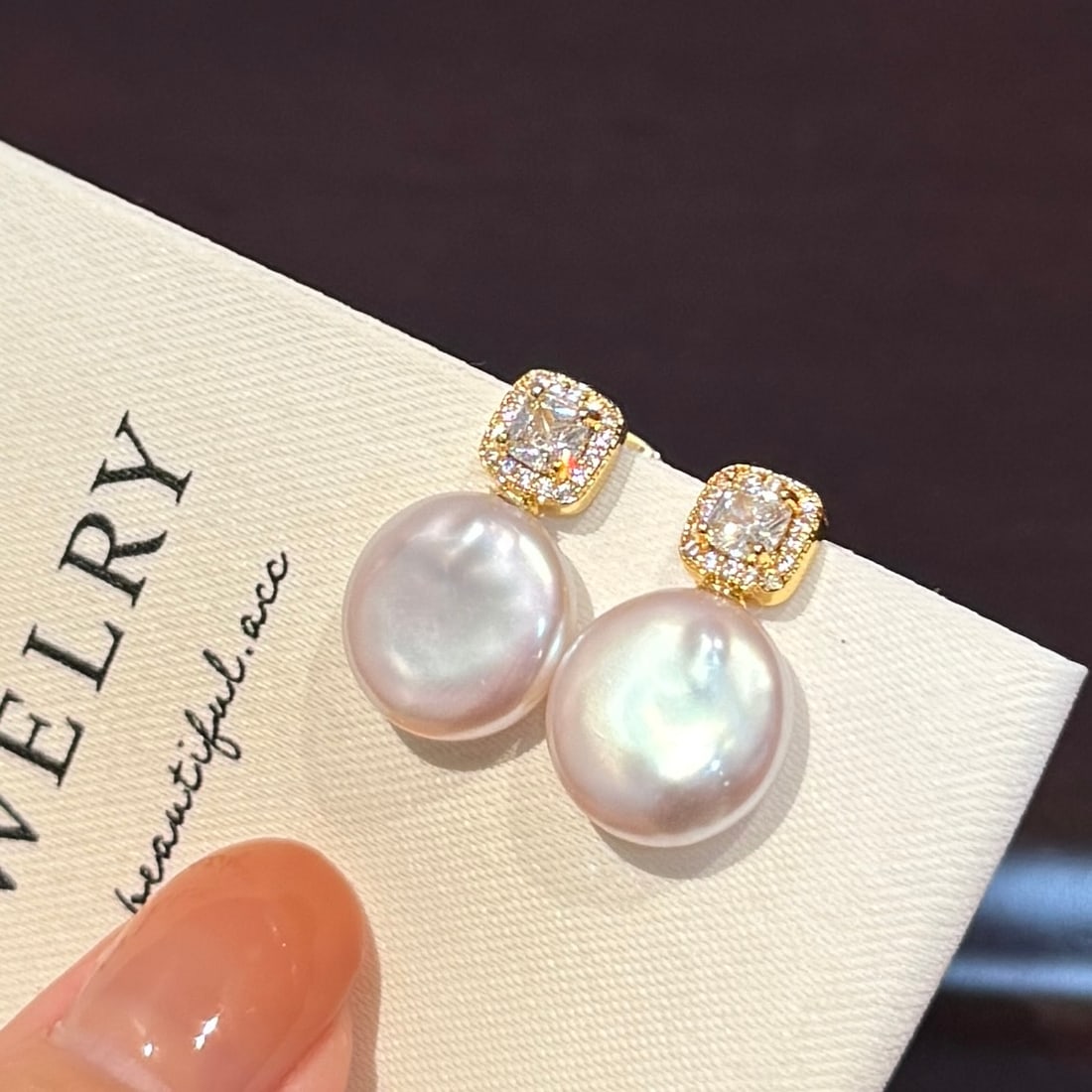 Natural Baroque Pearl Earrings - 3