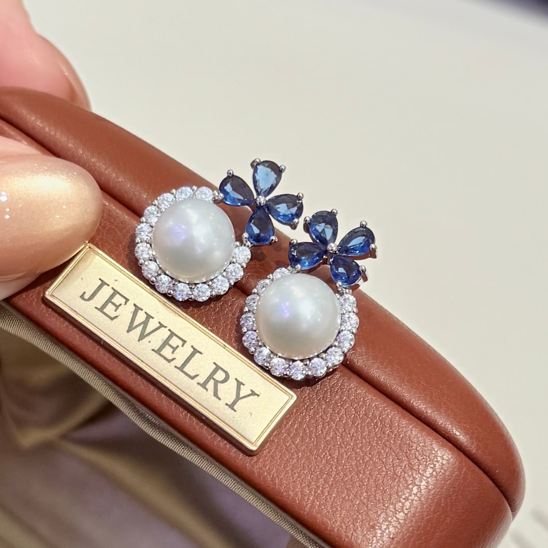 Natural Freshwater Pearl Earrings - 2
