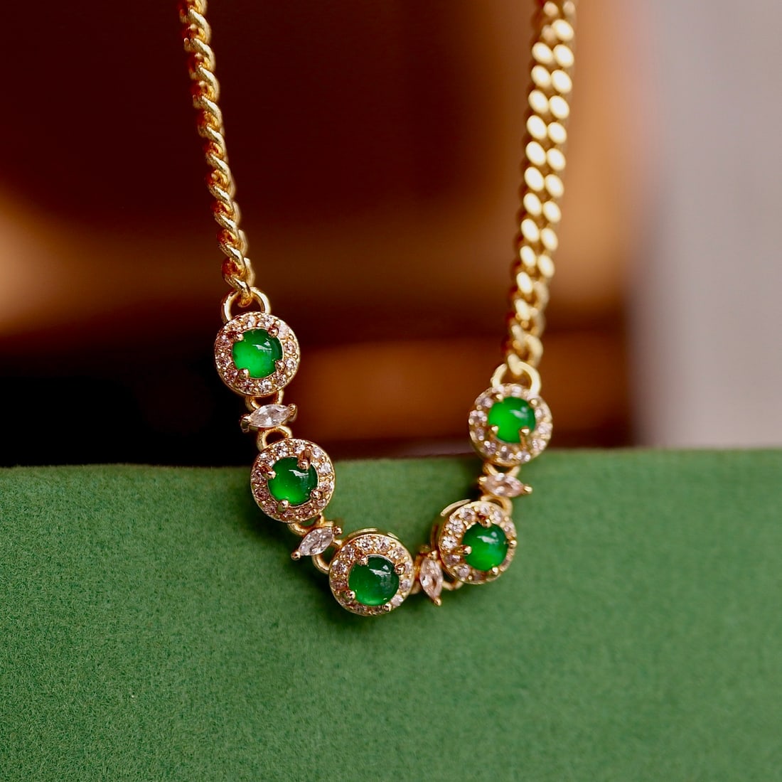 Natural jadeite bracelet - 4