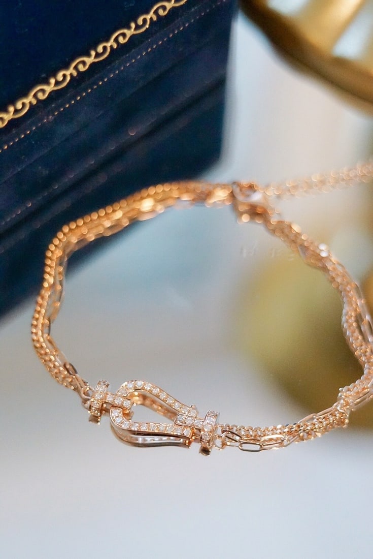 18K Gold Diamond Bracelet - 3