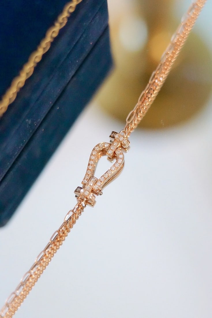 18K Gold Diamond Bracelet - 4